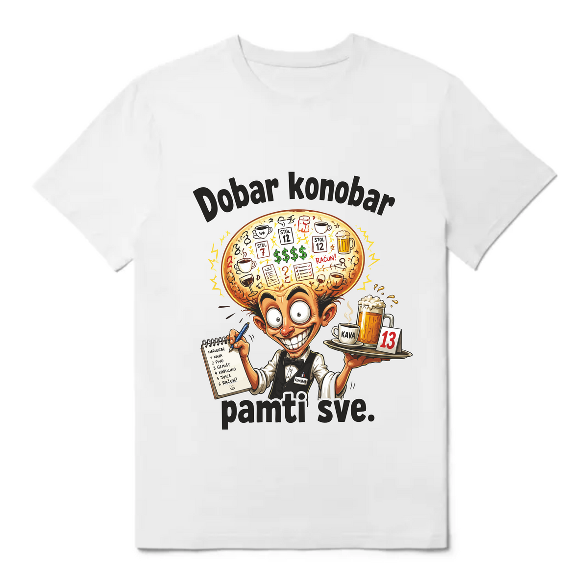 Konobar pamti sve