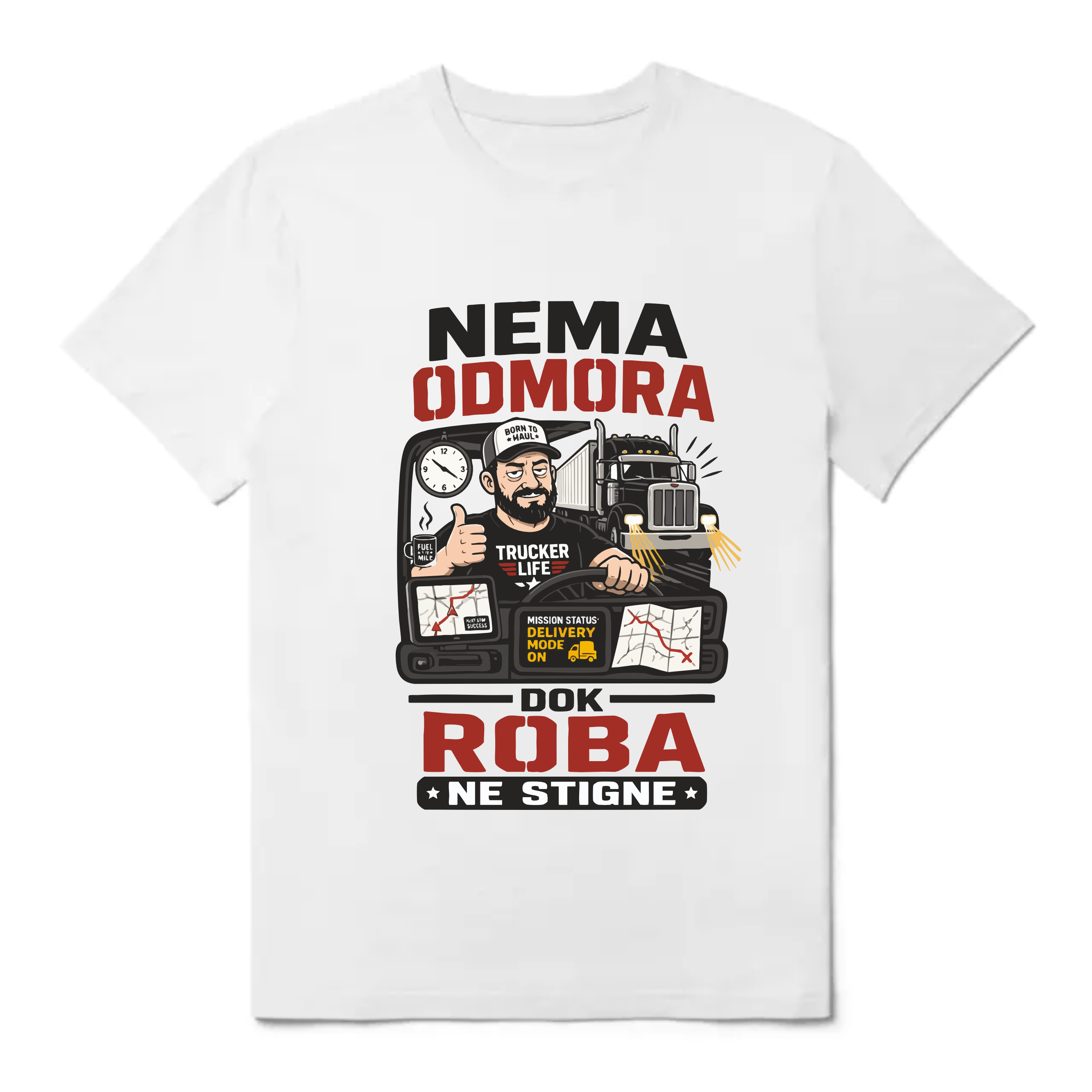 Nema odmora. Kamion.