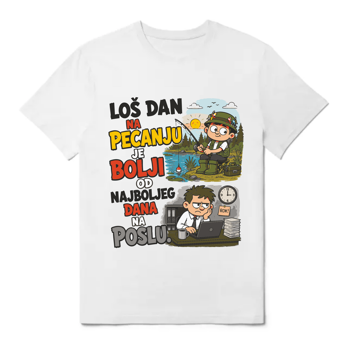 Pecanje i loš dan.